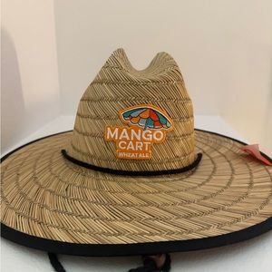 Straw hat - mango cart - never used
